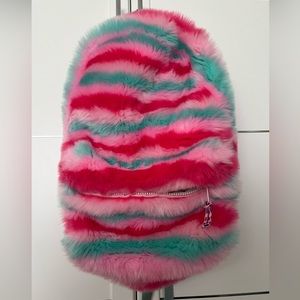 J Crew / CrewCuts Brand New Furry full size back pack